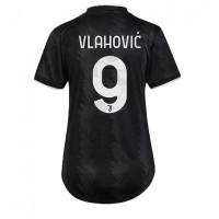 Fotbalové Dres Juventus Dusan Vlahovic #9 Dámské Venkovní 2022-23 Krátký Rukáv